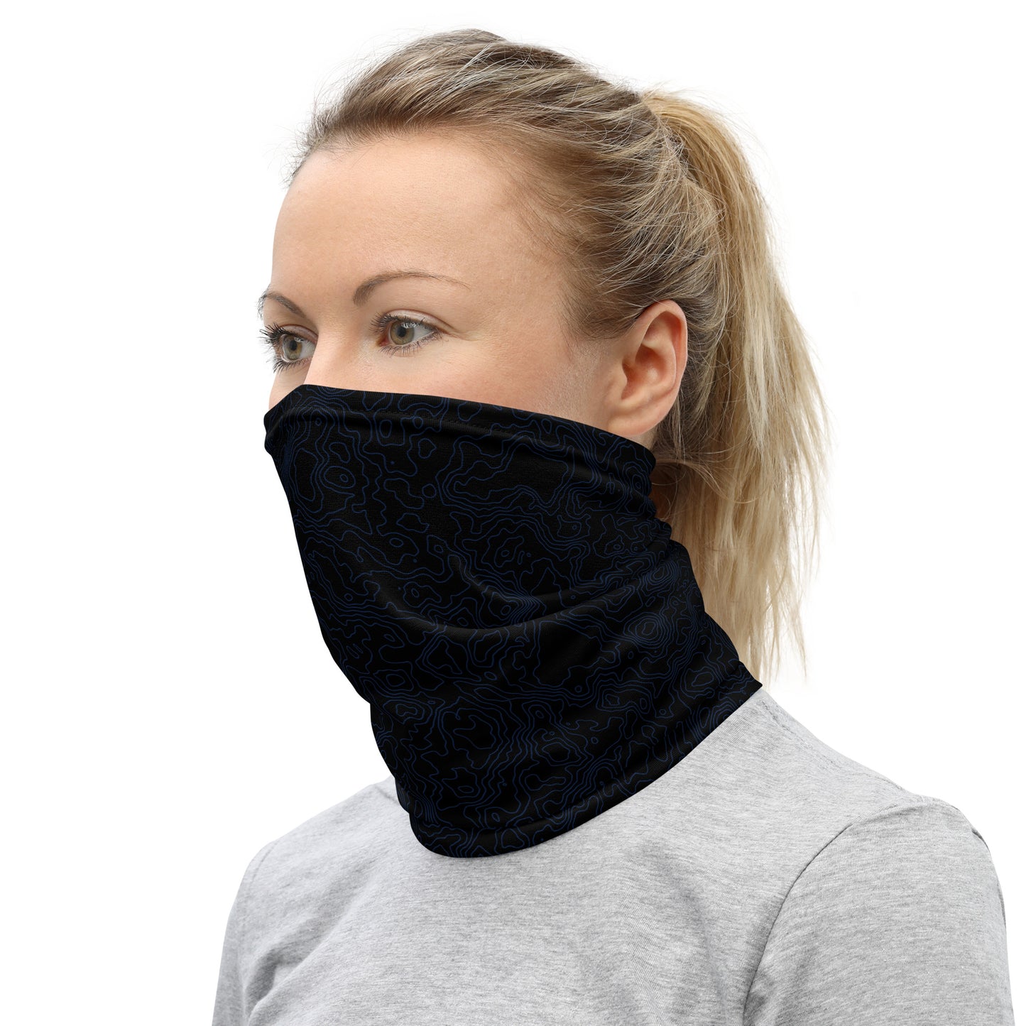 Blue Terrain Neck Gaiter