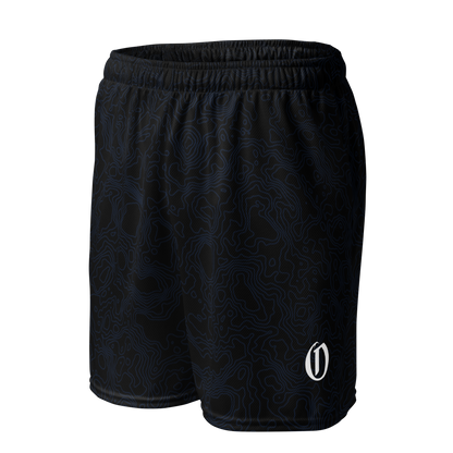 Blue Terrain Unisex mesh shorts