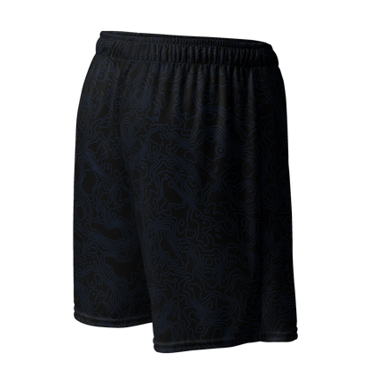 Blue Terrain Unisex mesh shorts