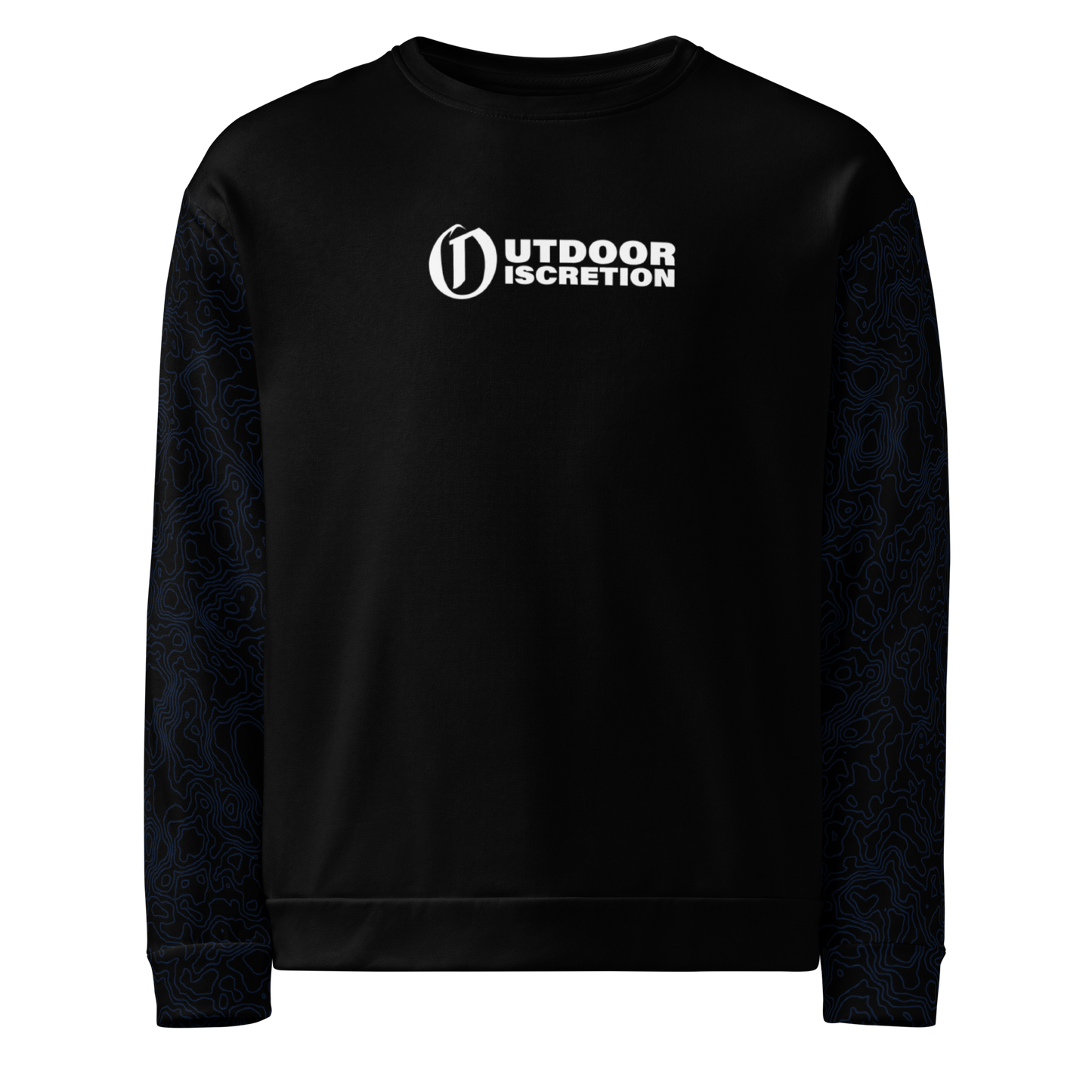 Unisex Blue terrain Sweatshirt