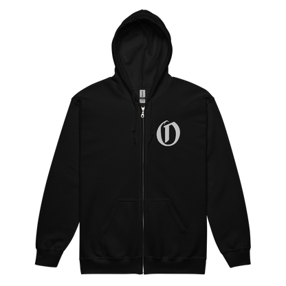 Unisex heavy weight zip hoodie