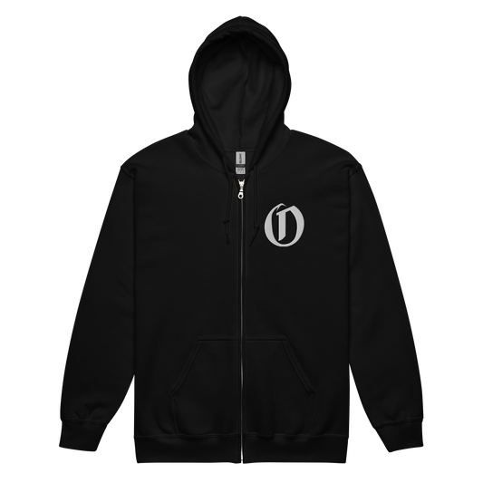 Unisex heavy weight zip hoodie