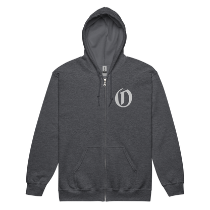 Unisex heavy weight zip hoodie